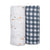 Lulujo Boho 2pk Cotton Muslin Swaddles - Fish Navy Gingham