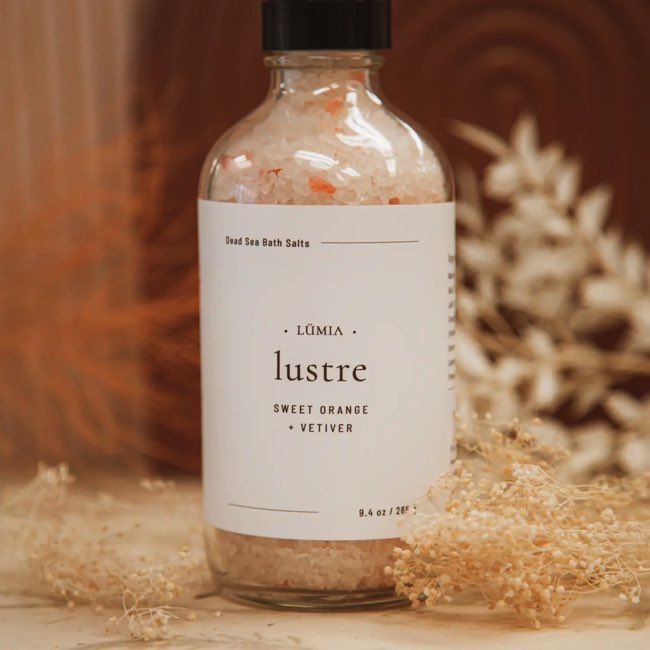 Lumia Botanicals Dead Sea Bath Salts - Lustre