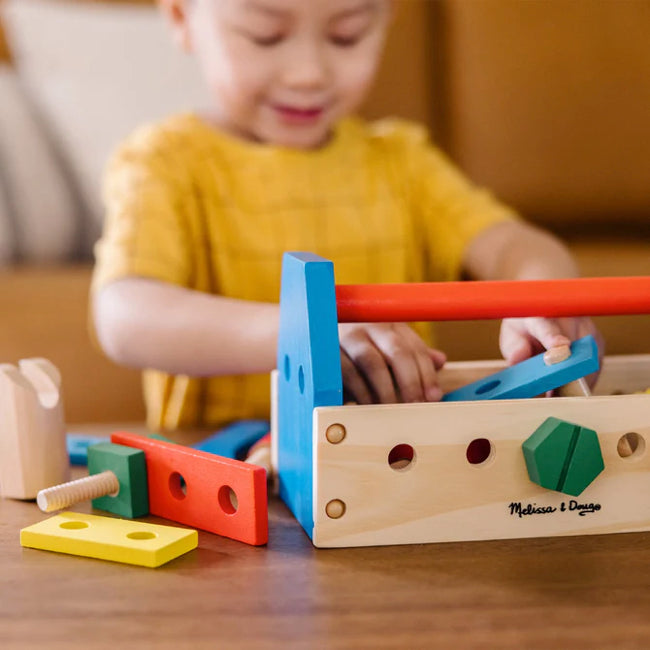 Melissa & doug shop wooden tool box