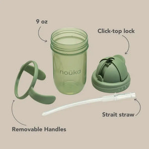 Noüka Straight Straw Replacement and Cleaning Brush for Straight Straw Cup