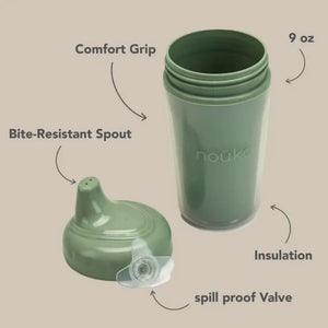 Noüka Insulated Sippy Cup - Soft Blush