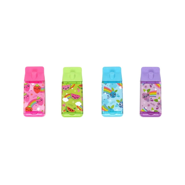 Ooly Lil' Juicy Box Scented Eraser + Sharpener