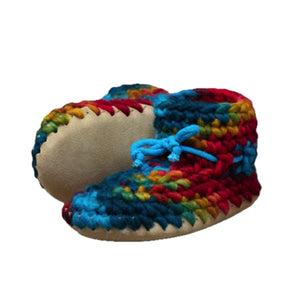 Padraig Cottage Children's Slippers - Fireweed