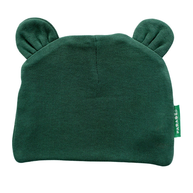 Parade Organics Baby Bear Hat - Emerald