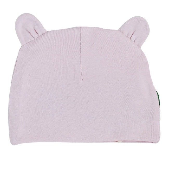 Parade Organics Baby Bear Hat - Pale Pink