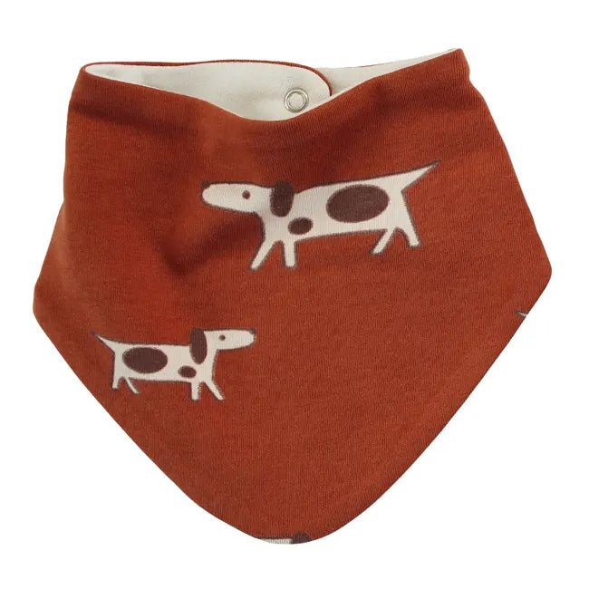 Parade Organics Baby Bandana Bib - Dogs