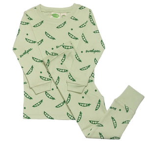 Parade Organics 2 Piece Long Sleeve Jammies - Sweetpea