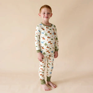 Parade Organics 2 Piece Long Sleeve Jammies - Oh Canada