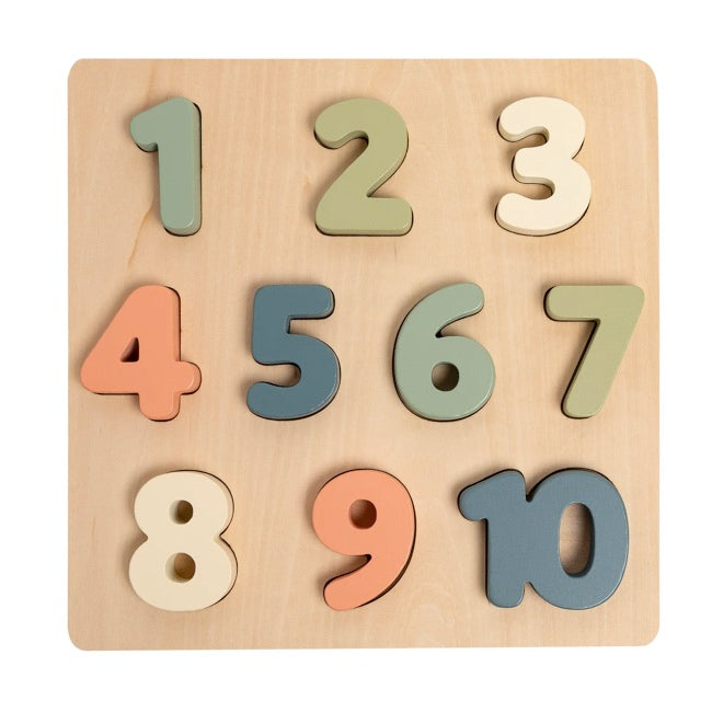 Pearhead Wooden Puzzle - Numbers