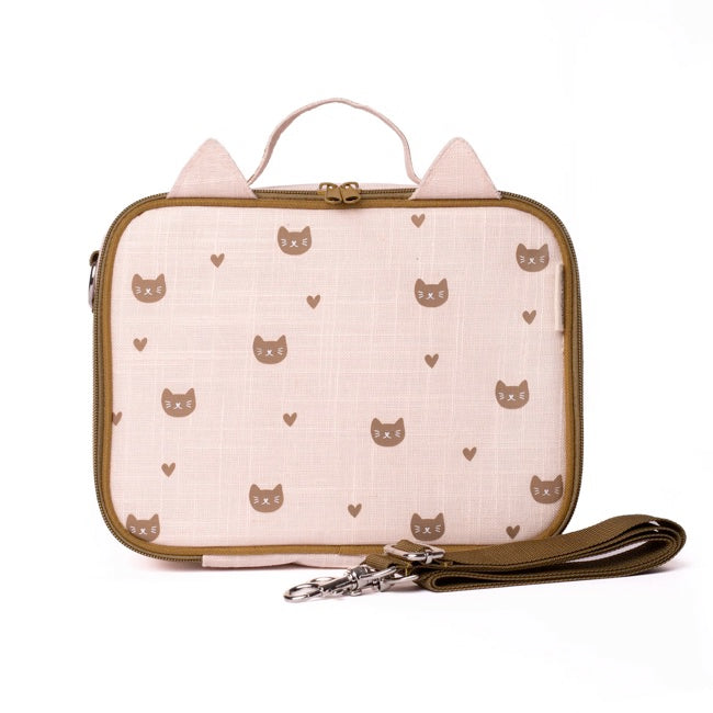 SoYoung Raw Linen Lunch Box - Cat Ears