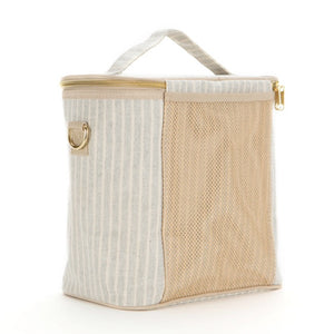 SoYoung Lunch Poche - Sand & Stone Beach Stripe