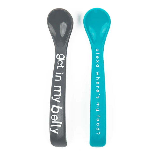 bella tunno silicone spoon set - get in my belly + alexa - Baby