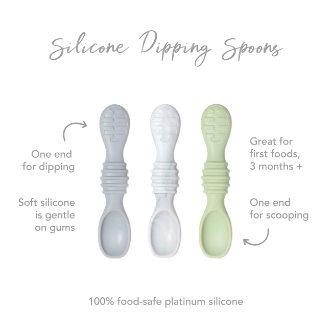 Bumkins Silicone Dipping Spoons Lollipop