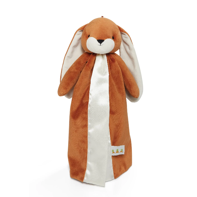 Bunnies By The Bay Nibble Buddy Blanket - Paprika