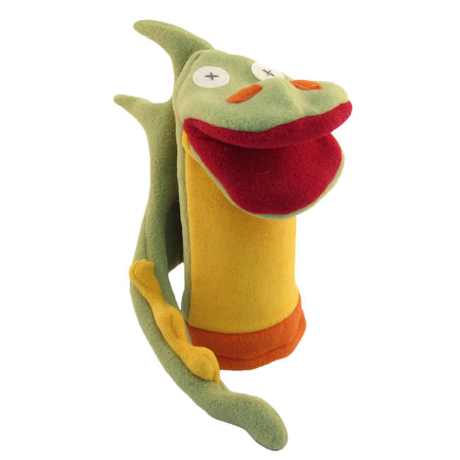 Cate & Levi Softy Fleece Puppet - Dragon