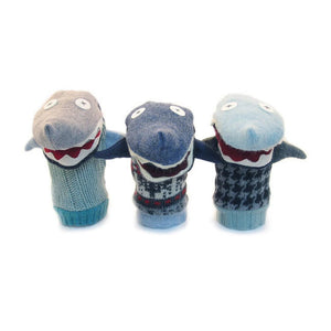 Cate & Levi Wool Animal Puppet - Shark