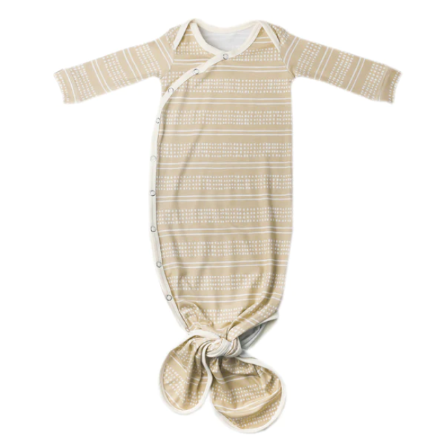 Baby gown that ties at sale the bottom