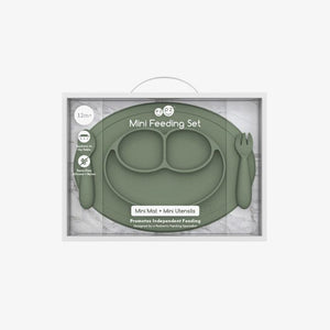 ezpz mini feeding set - olive