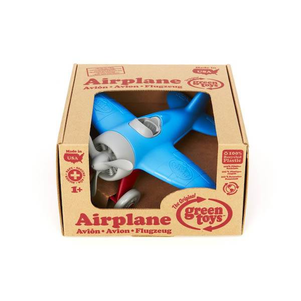 Blue cheap toy airplane