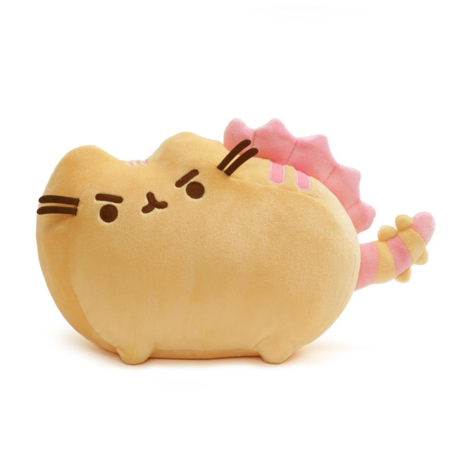 gund pusheen - straw ban pusheenasaurus