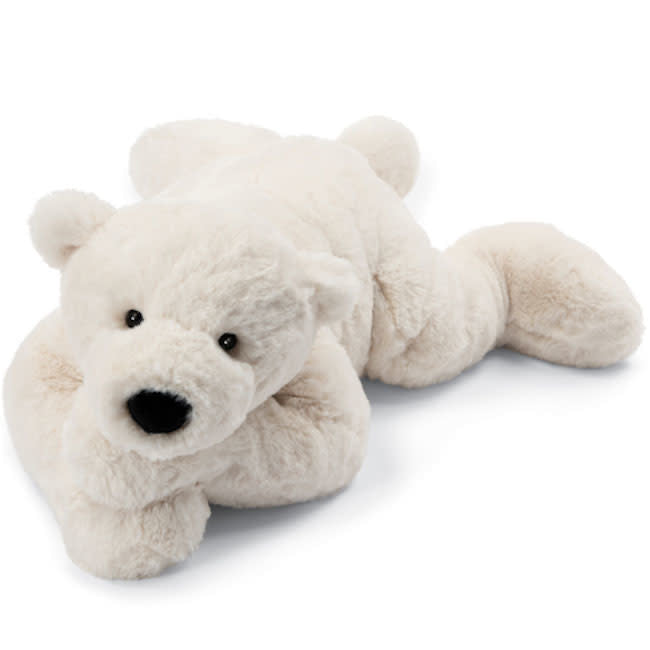 jellycat scrumptious perry polar bear - lying pose - Baby Charlotte Canada