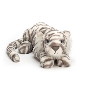 Jellycat Scrumptious Sacha Snow Tiger - Really Big