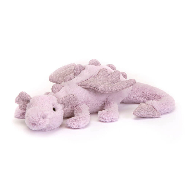 Jellycat Scrumptious Lavender Dragon - Little