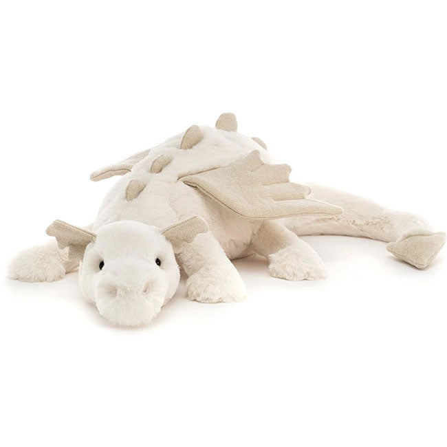 Jellycat Scrumptious Snow Dragon - Huge