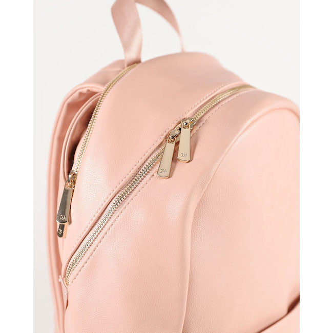 Blush leather backpack hotsell