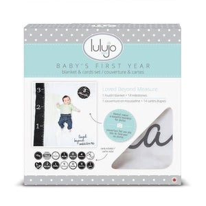 Lulujo Baby's 1st Year Photo Set - Loved Beyond Measure