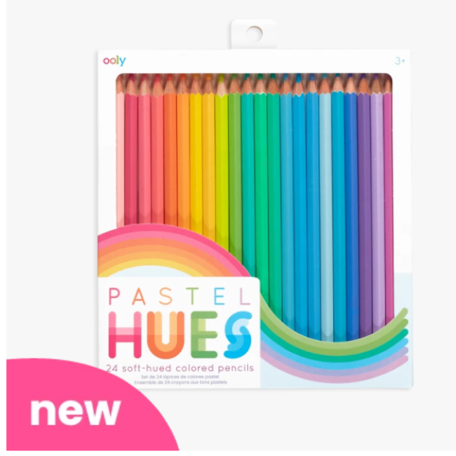 Ooly Pastel Hues Colored Pencils (Set of 12)