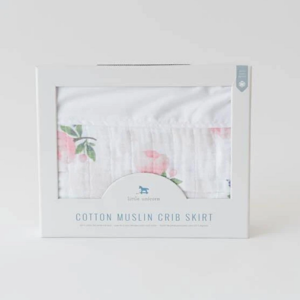 Muslin crib skirt deals