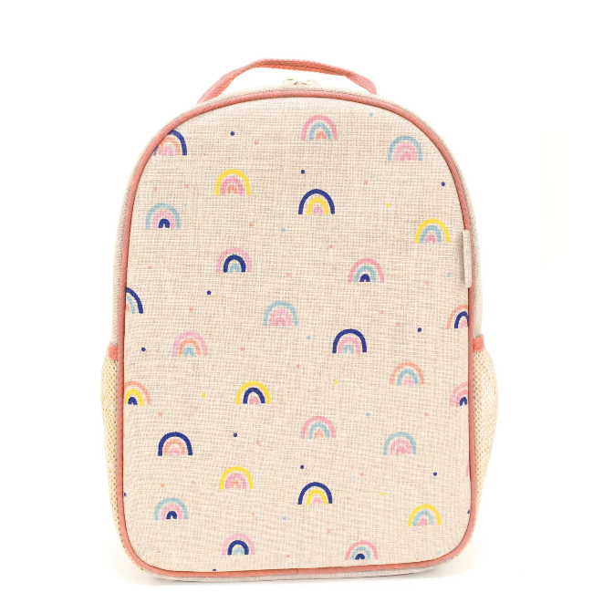 soyoung toddler backpack - neo rainbow